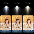 Bluetooth Remote Selfie Stick With Dual Fill Light And Tripod