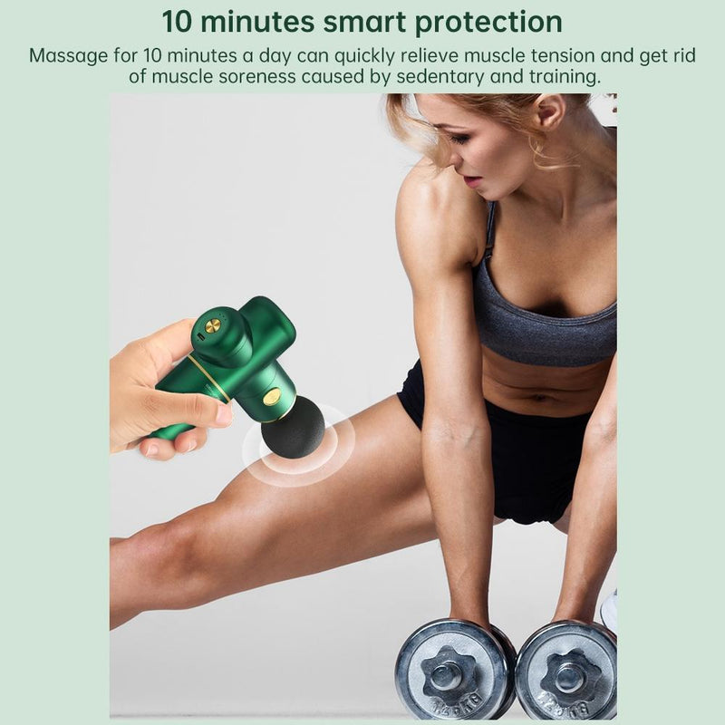 4-Head Portable Muscle Massage Gun For Sports