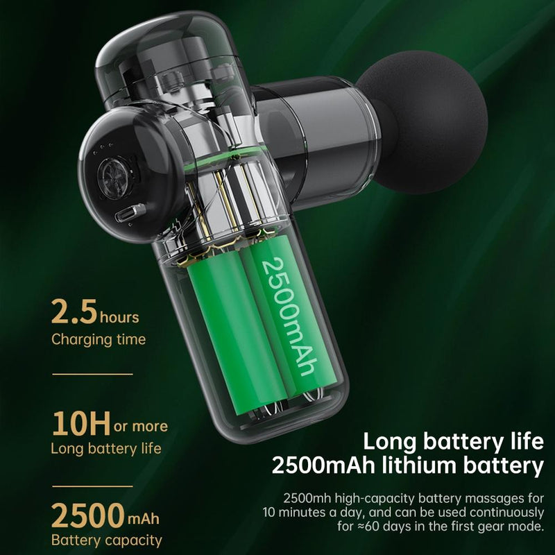 4-Head Portable Muscle Massage Gun For Sports