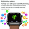 1.91 Inch Ips Screen Ip67 Waterproof Silicone Band Smart Watch Support Body Temperature Monitoring / Ecg - Red