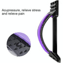 Back Pain Relief Device Lumbar Traction Stretcher - Black Red