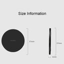 Ultra Thin Wireless Fast Charging Pad - Black Red