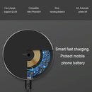 Ultra Thin Wireless Fast Charging Pad - Black Red