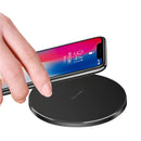 Ultra Thin Wireless Fast Charging Pad - Black Red