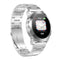 Waterproof Smart Bracelet With Call Reminder And Heart Rate Monitor - Ip68 - Silver