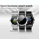 Waterproof Smart Bracelet With Call Reminder And Heart Rate Monitor - Ip68 - Silver