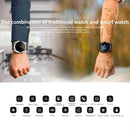 Waterproof Smart Bracelet With Call Reminder And Heart Rate Monitor - Ip68 - Silver
