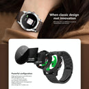 Waterproof Smart Bracelet With Call Reminder And Heart Rate Monitor - Ip68 - Silver