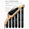 Smart Watch With Heart Rate Blood Oxygen And Sleep Monitoring - Ip67 Waterproof - Silver