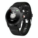 Waterproof Smart Bracelet With Call Reminder And Heart Rate Monitor - Ip68 - Silver