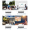 Portable Home Theater Projector - 1600 Lumens Hd Silver