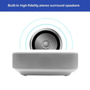 Portable Home Theater Projector - 1600 Lumens Hd Silver