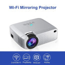 Portable Home Theater Projector - 1600 Lumens Hd Silver