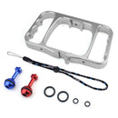 Aluminum Dual Handheld Diving Light Arm Mount For Action Cameras