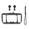 Aluminum Dual Handheld Diving Light Arm Mount For Action Cameras
