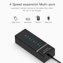 4-Port Usb 3.0 Hub With Led Super Speed 5Gbps - White