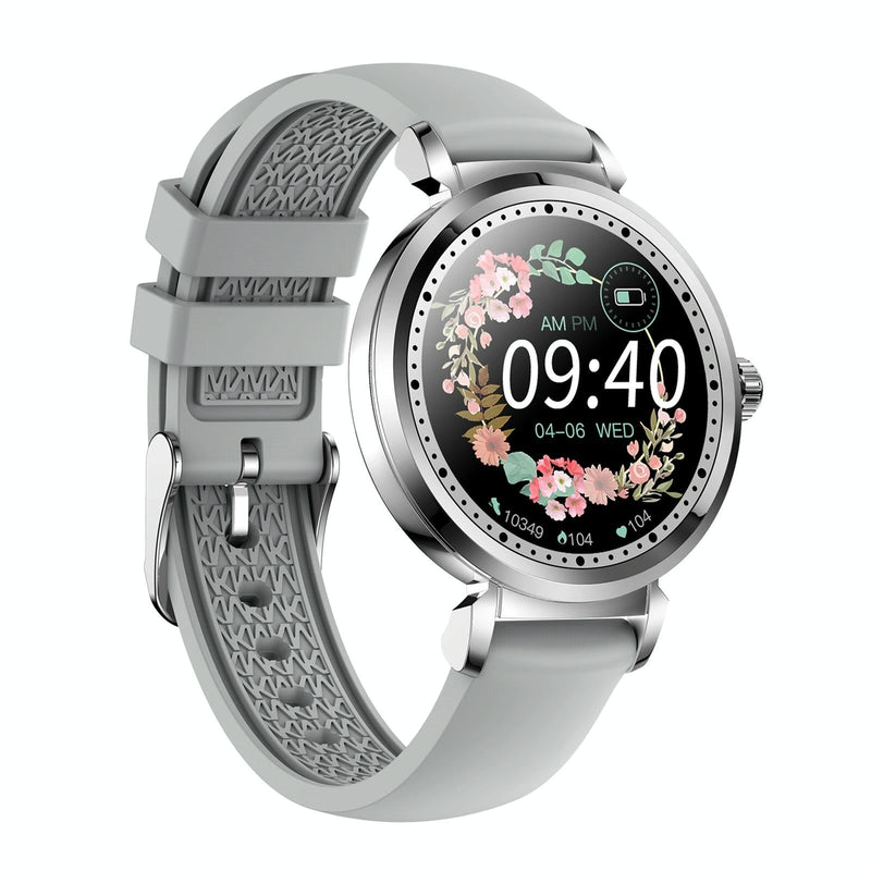 Menstrual Period Smart Bracelet With Blood Pressure And Heart Rate Monitoring - Silver