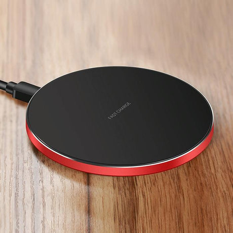 Ultra Thin Wireless Fast Charging Pad - Silver