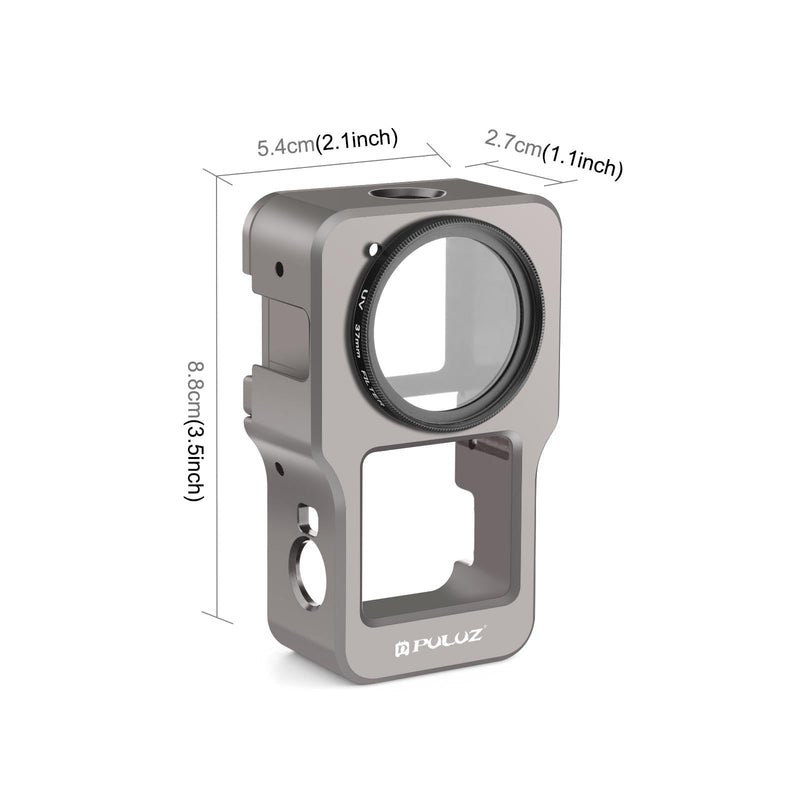 Aluminum Cage For Dji Action 2 - Cnc Alloy