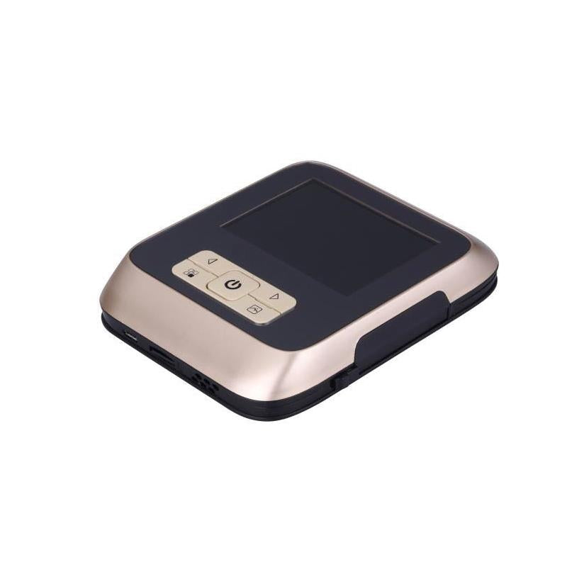 3.0 Tft Display Digital Door Viewer With 3.0Mp Camera Tf Card Support & Night Vision - 32Gb Max - Bronze
