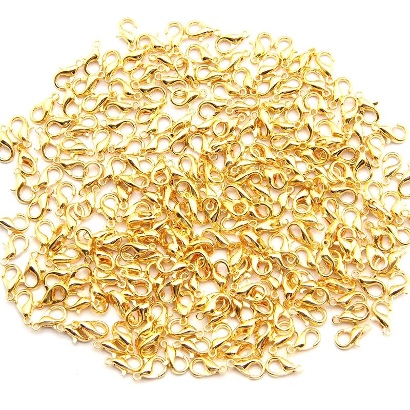 12Mm High Quality Alloy Lobster Claw For Diy Jewelry - Bronze