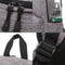 Multi-Function Canvas Laptop Backpack - Fits 15.6 Macbook Samsung Sony Dell Alienware Chuwi Asus Hp - 42X29X13Cm - Baby Blue