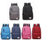 Multi-Function Canvas Laptop Backpack - Fits 15.6 Macbook Samsung Sony Dell Alienware Chuwi Asus Hp - 42X29X13Cm - Baby Blue