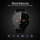 Waterproof Smart Bracelet With Heart Rate Monitor And Sleep Tracker - Baby Blue
