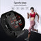 Waterproof Smart Bracelet With Heart Rate Monitor And Sleep Tracker - Baby Blue