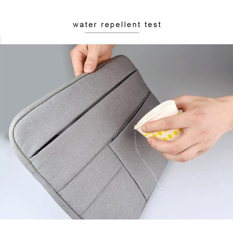 14 Laptop Tablet Bag with Multiple Pockets - Portable & Durable - Navy