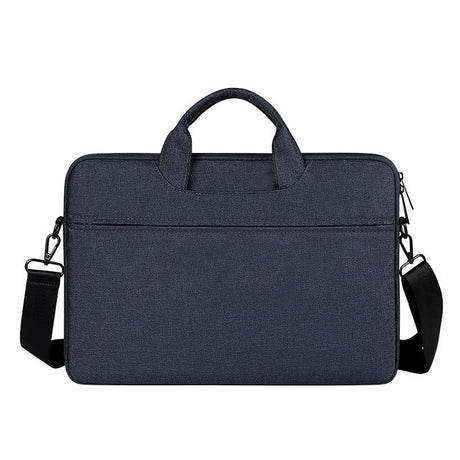 13.3 Inch Hidden Portable Strap One-shoulder Handbag - Waterproof Oxford Cloth - Navy Blue