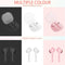 Wireless Stereo Sports Bluetooth Earphones with Charging Box - K88 Tws - White