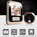 3.0 Tft Display Digital Door Viewer With 3.0Mp Camera Tf Card Support & Night Vision - 32Gb Max - White