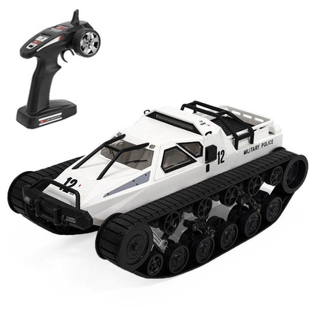 2.4g Rc Tracked Tank Off-road Vehicle Toy 1 12 Scale - White