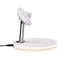 15W 3 In 1 Magnetic Wireless Charger For Phones Watches And Airpods With Led Light - White