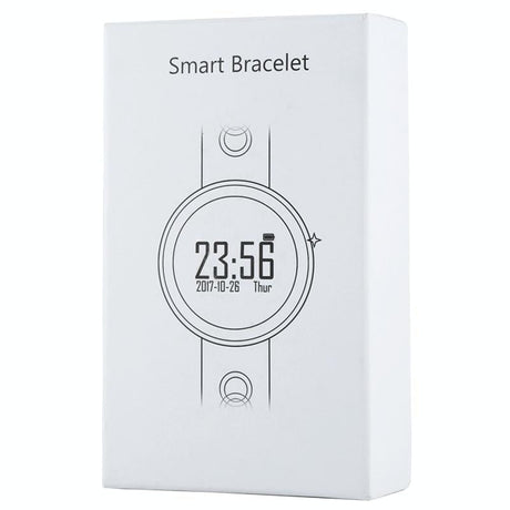 0.95 Inch Hd Oled Screen Display Bluetooth Smart Bracelet Ip68 Waterproof Support Pedometer / Sedentary Reminder / Heart Rate Monitor / Sleep Monitor Compatible With Android And Ios Phones - White