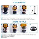 10.2 Dual-Colour Led Ring Light With Usb Bluetooth Remote And Phone Holder