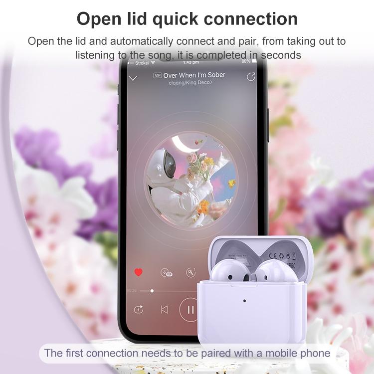 True Wireless Stereo Bluetooth 5.0 Earphones - Tn22 - White