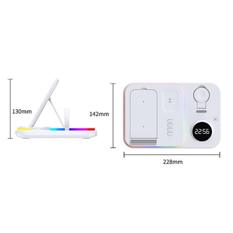 30W Wireless Charger Multifunctional - White