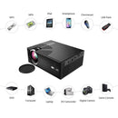 Smart Wifi Projector - 1800 Lumens 720P / 1080P Hd Hdmi / Usb / Vga / Av - White