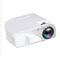 Portable Mini Led Projector With Remote - 1200 Lumens - White