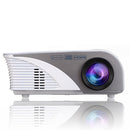 Portable Mini Led Projector With Remote - 1200 Lumens - White