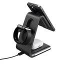 3 In 1 Magnetic Wireless Vertical Charger - White