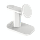 3 In 1 Magnetic Wireless Charger Stand 15W - White