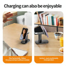 3 In 1 Magnetic Wireless Charger Stand 15W - White