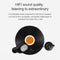 Wireless Sports Bluetooth Earphones - Binaural Stereo 5.0 - White