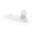 3 In 1 Wireless Charger For Phones Iwatch Airpods - White