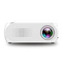 Mini Led Projector For Home Theater - Supports Hdmi Av Sd Usb - 320X240 Resolution - White