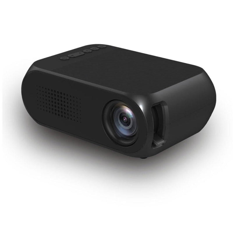 Mini Led Projector For Home Theater - Supports Hdmi Av Sd Usb - 320X240 Resolution - White