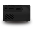 Mini Led Projector For Home Theater - Supports Hdmi Av Sd Usb - 320X240 Resolution - White